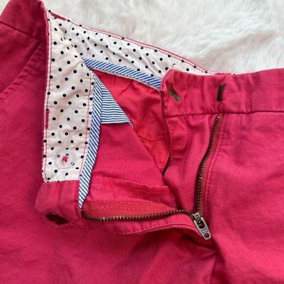 Tommy Hilfiger Bermuda Chino Shorts Nantucket Red Classic Preppy size 10 - Picture 6 of 12